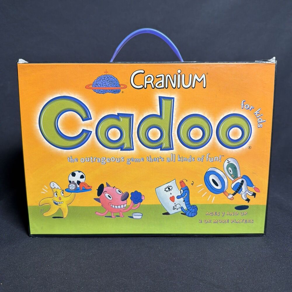 Cranium Cadoo Complete 2002 Kids Board Game Excellent Condition Needs New Clay